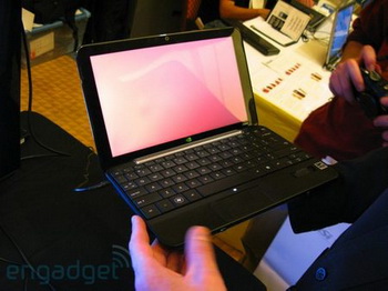 HP mini 1000 tegra platform